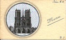 MENU ANCIEN DE COLLECTION –