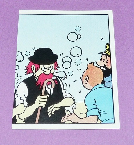 203 panini tintin herge - panini,