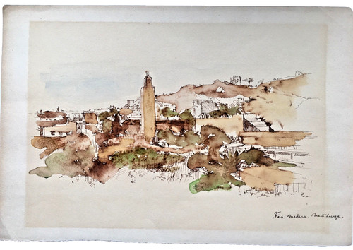 Dessin voyages maroc - -,