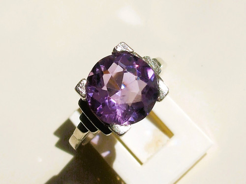 Belle bague solitaire - belle,