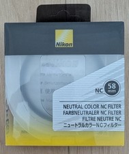 Filtre couleur neutre NIKON NC