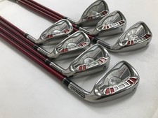 TaylorMade Burner 2007 Iron Set 5-9, Pw, Sw 7pc Flex Regular REAX SUPERFAST 55