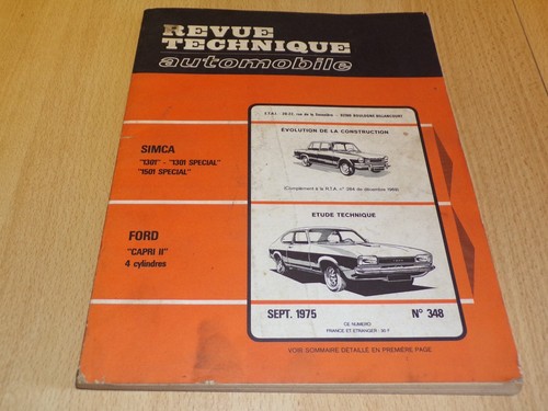 Revue technique automobile - technique,
