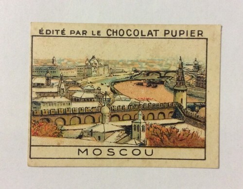 Chromo image chocolat pupier - chromo,