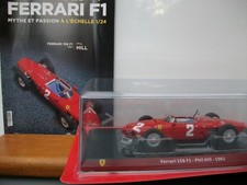 Collection F1 au 1/24 N°31 les Grandes Ferrari 156 F1 - Phil Hill (1961)+ revue