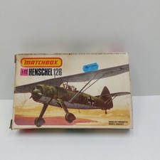 1/72 Matchbox PK-26 maquette avion Henschel 126