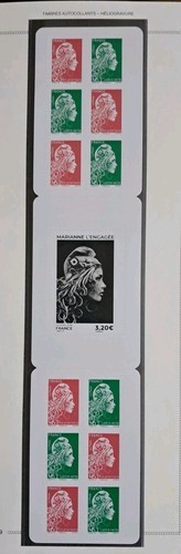 2018 timbres france carnet - 2018,