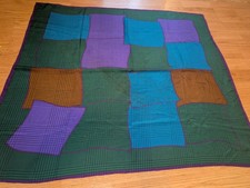 Foulard En Soie Graphique