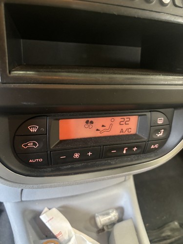 Commande chauffage clim auto - clim,