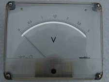 Voltmètre 3V 135x110mm Metrix