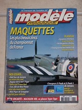 MODELE MAGAZINE n°625/ OCTOBRE 2003 Plan encarté Motoplaneur "MACHAON 480"