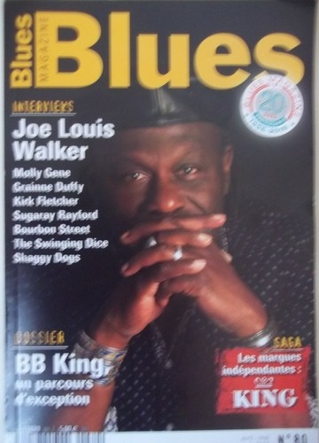 Blues magazine 80 joe - magazine,