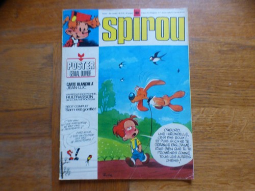 Spirou 1824 poster genial - spirou, n°