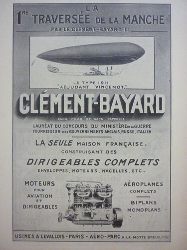 1911 pub clement - clement-bayard, 2