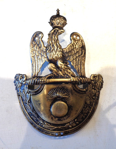 Plaque troupe laiton - plaque,