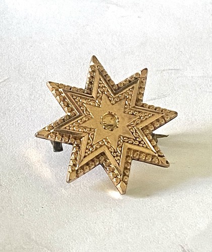 Ancienne petite broche etoile - broche,