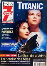 TELE 7 JOURS 2001 TITANIC JACQUES BREL ROMY SCHNEIDER MIREILLE DARC MICHEL LEEB
