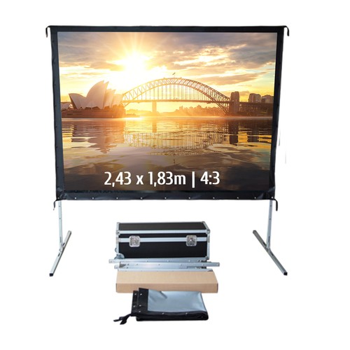 Ecran projection valise - ecran, de