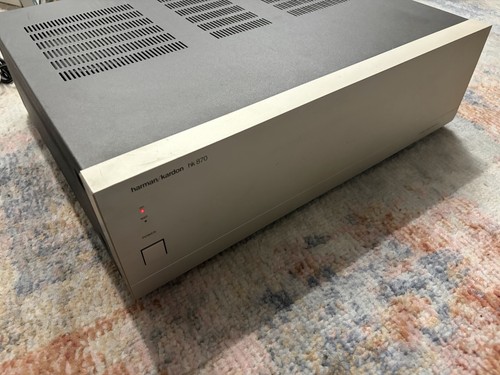 Harman kardon 870 silver - kardon,
