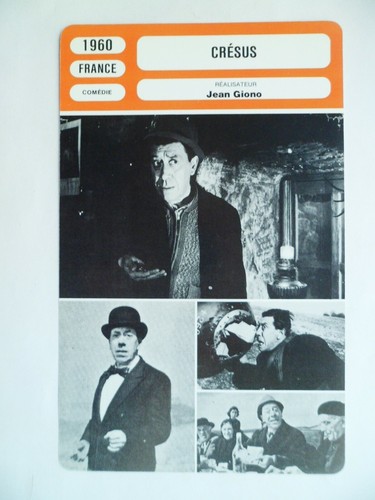 Carte fiche cinema - carte,