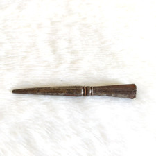 Lance Ancienne En Fer Avec Pointe D'Enclume Originale SP26