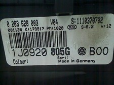 Compteur VOLKSWAGEN GOLF 4