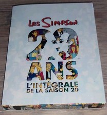 * COFFRET LES SIMPSON L INTÉGRALE DVD DE LA SAISON 20 VERSION FRANÇAISE