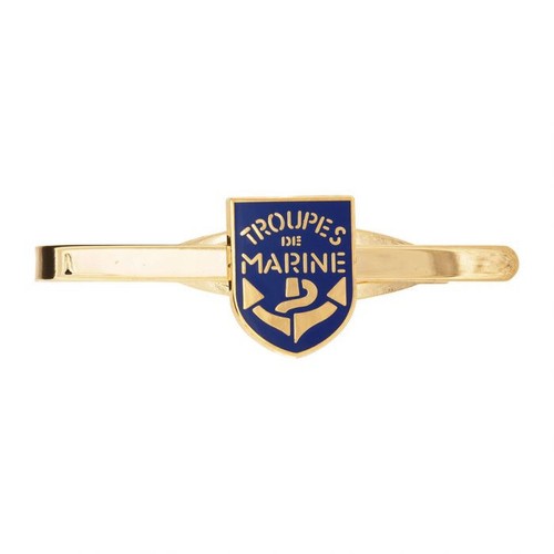 Pince cravate blason troupes - cravate,