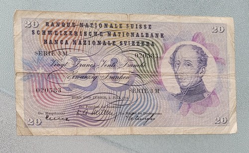 Billet francs suisse 1er - billet,