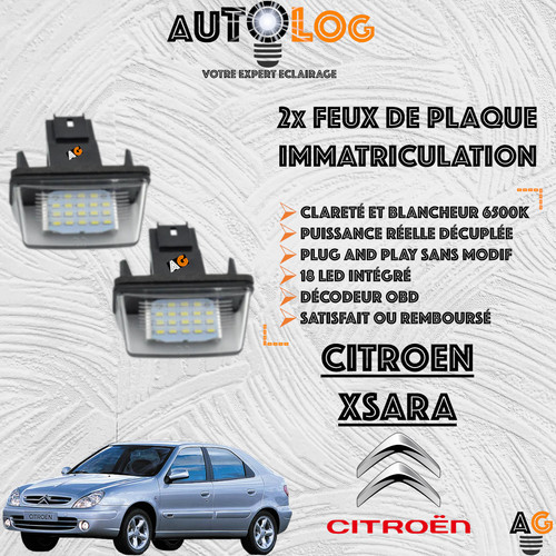 Feux de plaque - 2x,