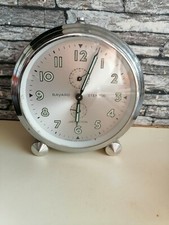 Réveil Bayard stentor chrome