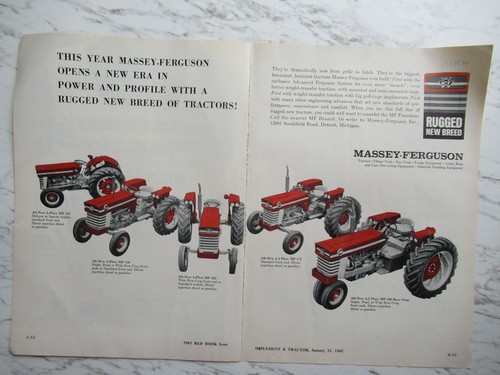 1965 massey ferguson 135 - massey, mf