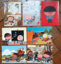 7 CARTES POSTALES CHOUCHOU YEYE  ANNEES 60 ORTF BE