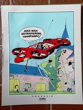 FRANQUIN - Sérigraphie SPIROU