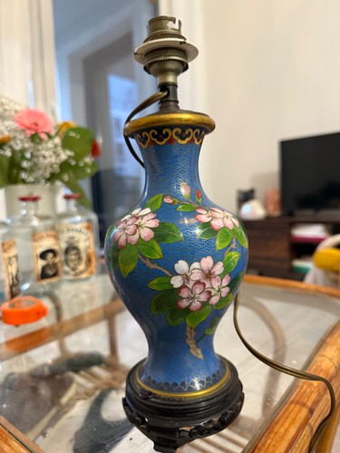 Vase ancien émail - en,
