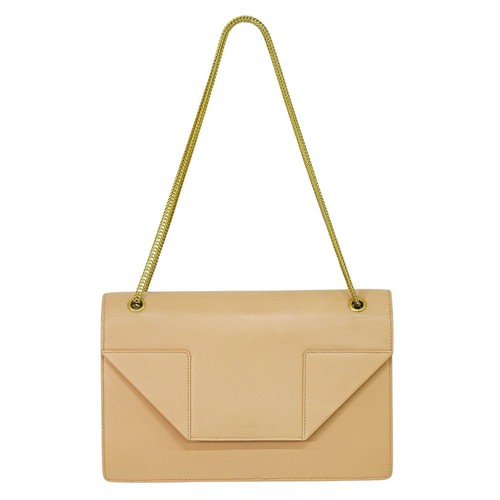 Sac bandoulière chaîne cuir