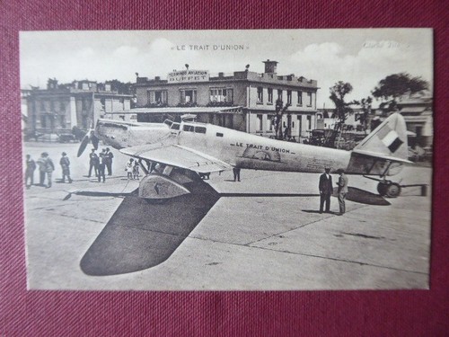 Carte postale avion dewoitine - carte,