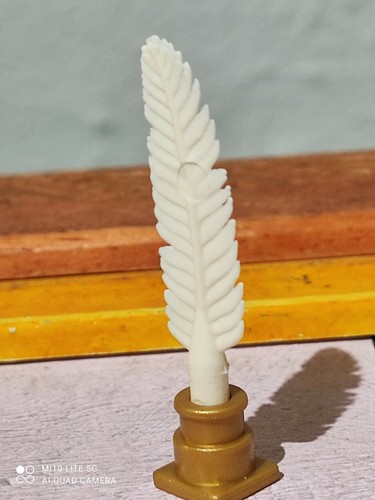 Playmobil encrier doré - encrier, plume