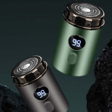 Rasoir Electriques Mini Hommes, 2025- IPX7 Résistant à l'eau Multifonctions