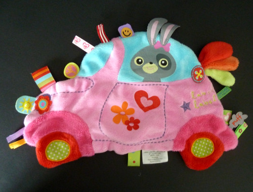 M12 doudou plat label voiture - m12.,
