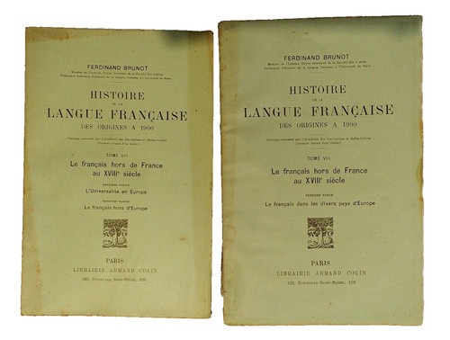 Histoire langue - histoire, de