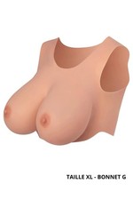 Buste seins réaliste couleur