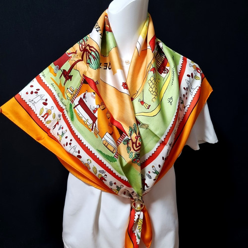 Rare vintage foulard soie - rare,
