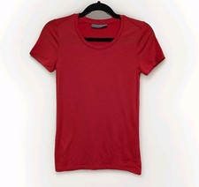 T-shirt d'extérieur rouge en