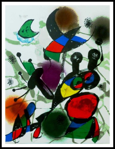 Joan miro composition ii - composition,