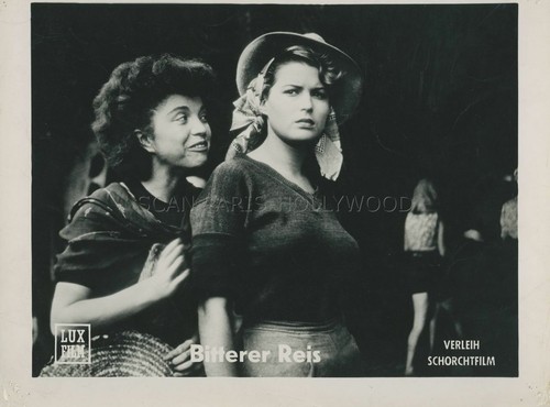 Silvana mangano riso amaro - riso,