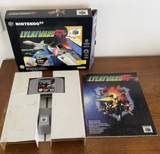 Jeu Lylat Wars + kit vibration pour Nintendo 64 (complet) N64 Pal Rumble Pak