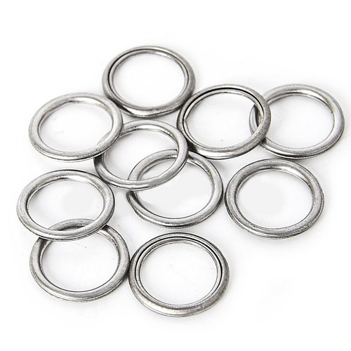 10pcs oil drain plug gasket - oil,