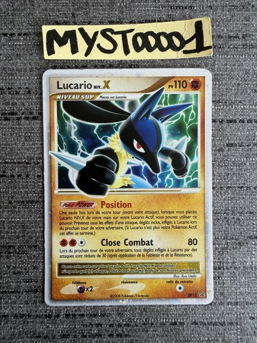 Carte pokémon lucario niv - niv, x