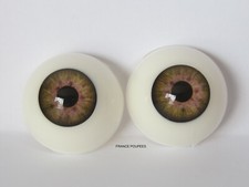 yeux 28mm demi rond